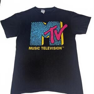 Vintage MTV Music Television T-Shirt - Classic Retro Design